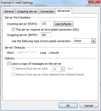 step 5 check smtp authentication and click ok